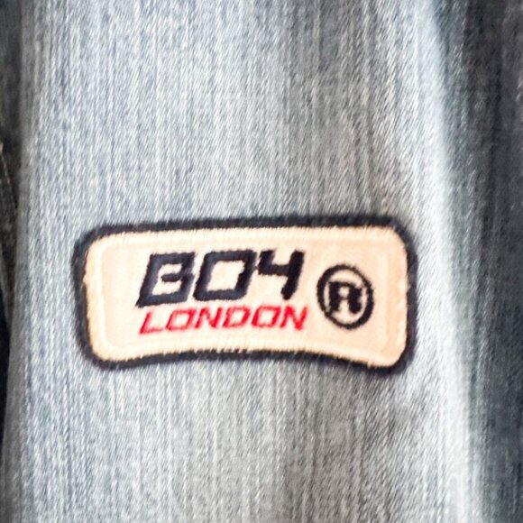 Vintage Boy London Denim PAtchowrk Distressed Jacket M - Picture 5 of 8